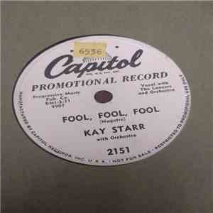 Kay Starr - Fool, Fool, Fool / Kay's Lament download flac mp3