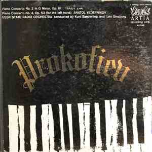 Anatoly Vedernikov, Yakov Zak, Sergei Prokofiev - Prokofiev Piano Concertos Nos. 2 and 4 download flac mp3