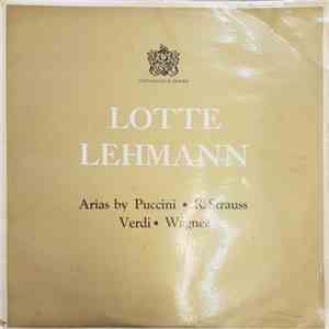 Lotte Lehmann - Opera Arias download flac mp3
