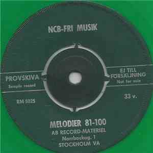 Unknown Artist - Melodier 81-100 / Melodier 101-120 download flac mp3