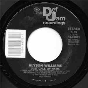 Alyson Williams - Just Call My Name / I Need Your Lovin' (Remix) flac mp3 download