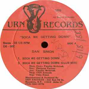 Dan Simon  - Soca We Getting Down / We Mas download flac mp3