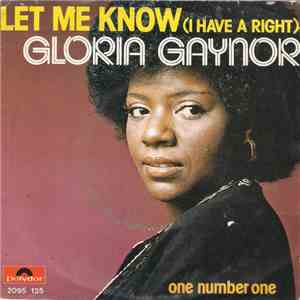 Gloria Gaynor - Let Me Know (I Have A Right) / One Number One download flac mp3