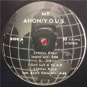 MR. ANON/Y.M.O.U.S - Lyrikal Killa download flac mp3