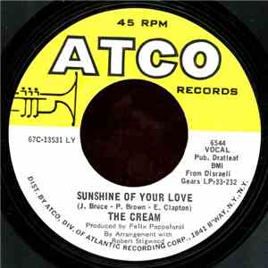 The Cream - Sunshine Of Your Love download flac mp3