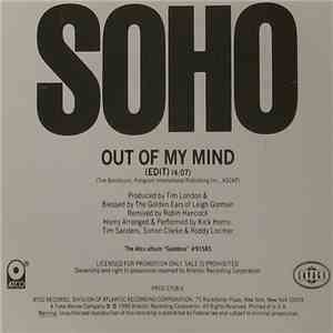 Soho  - Out Of My Mind download flac mp3