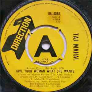 Taj Mahal - Give Your Woman What She Wants download flac mp3