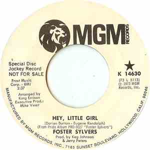 Foster Sylvers - Hey, Little Girl download flac mp3