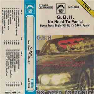G.B.H. - No Need To Panic! download flac mp3