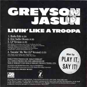 Greyson & Jasun - Livin' Like A Troopa download flac mp3