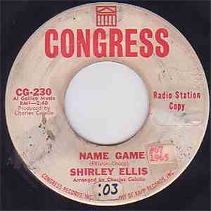 Shirley Ellis - Name Game download flac mp3