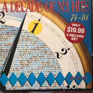 Various - A Decade of No. 1 Hits 74-84 download flac mp3