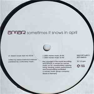 Amar - Sometimes It Snows In April (Dreem House Mixes) flac mp3 download