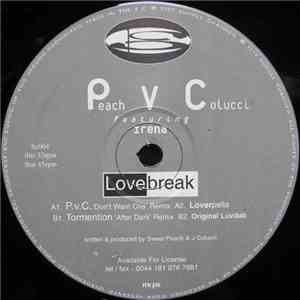 Peach V Colucci Featuring Irena  - Lovebreak download flac mp3