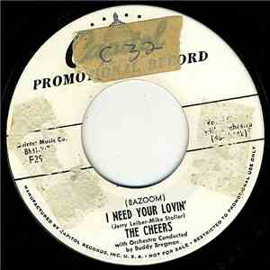 The Cheers - I Need Your Lovin' / Arivaderchi download flac mp3