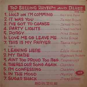 Various - Top Selling Rhythm And Blues download flac mp3