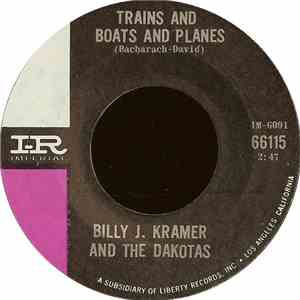 Billy J. Kramer And The Dakotas - Trains And Boats And Planes / I'll Be On My Way download flac mp3
