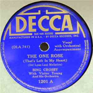 Bing Crosby - The One Rose / Sentimental And Melancholy flac mp3 download