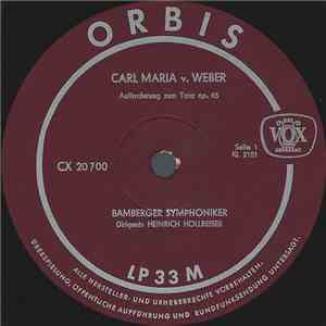 Richard Strauss / Carl Maria V. Weber ; Bamberger Symphoniker, Heinrich Hollreiser - Walzer Aus „Der Rosenkavalier“ / Aufforderung Zum Tanz Op. 65 download flac mp3