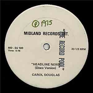 Carol Douglas - Headline News download flac mp3