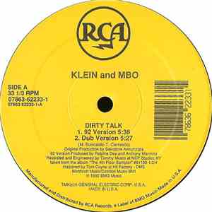 Klein & MBO / B. Beat Girls - Dirty Talk / For The Same Man download flac mp3