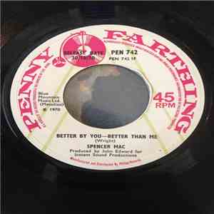 Spencer Mac - Better By You - Better Than Me / Commuter download flac mp3