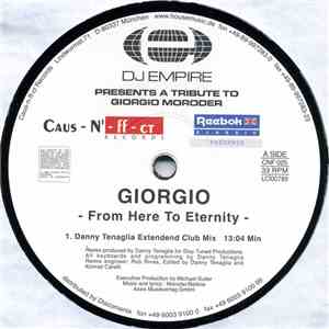Giorgio Moroder - From Here To Eternity download flac mp3