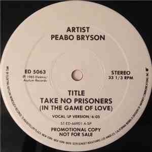 Peabo Bryson - Take No Prisoners (In The Game Of Love) download flac mp3