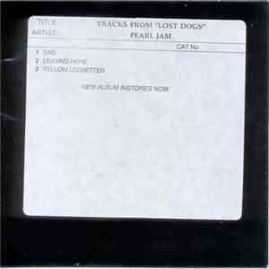 Pearl Jam - Tracks From "Lost Dogs" download flac mp3