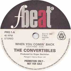 The Convertibles  - When You Comin' Back download flac mp3