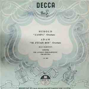 Hérold - Adam, The London Philharmonic Orchestra, Jean Martinon - "Zampa" - Overture / "Si J'etais Rio" - Overture download flac mp3