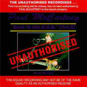 Paul McCartney - Back In The U.S.A. (Vol. 3) download flac mp3