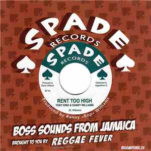 Tony King  & Ranny Williams / Ranny Williams & Hippy Boys - Rent Too High / Summer Place download flac mp3