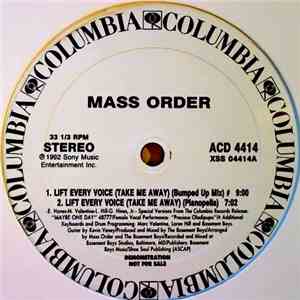 Mass Order - Lift Every Voice (Take Me Away) download flac mp3