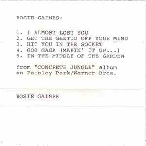 Rosie Gaines - Rosie Gaines Tracks download flac mp3
