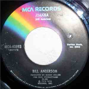 Bill Anderson  - I Can't Wait Any Longer / Joanna download flac mp3