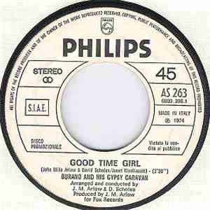 Burano And His Gypsy Caravan / Hollies - Good Time Girl / The Day That Curly Billy Shot Down Crazy Sam McGee flac mp3 download