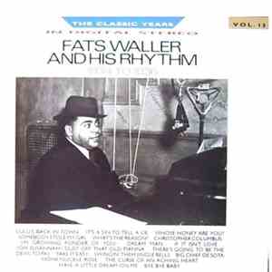 Fats Waller & His Rhythm - 1934 To 1936 download flac mp3