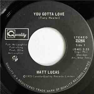Matt Lucas  - You Gotta Love download flac mp3