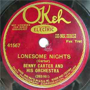 Benny Carter And His Orchestra - Lonesome Nights / Blue Lou download flac mp3
