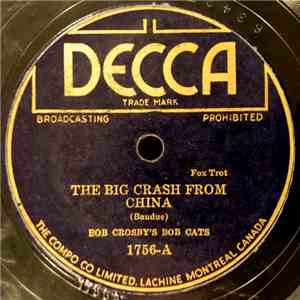 Bob Crosby's Bob Cats - The Big Crash From China / Coquette download flac mp3