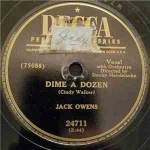 Jack Owens - Dime A Dozen / Jealous Heart download flac mp3