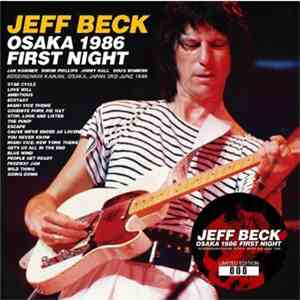 Jeff Beck - Osaka 1986 1st Night download flac mp3