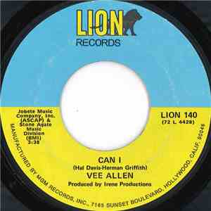 Vee Allen - Can I / Cheating Is A No No download flac mp3