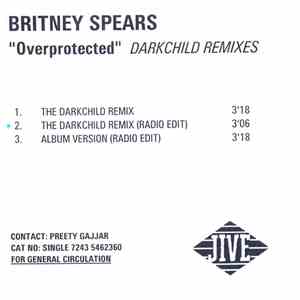 Britney Spears - Overprotected. Darkchild Remixes download flac mp3