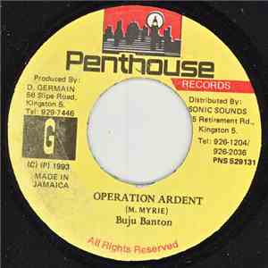 Buju Banton - Operation Ardent download flac mp3
