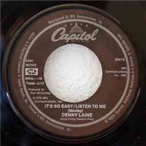 Denny Laine - It's So Easy/Listen To Me (Medley) download flac mp3