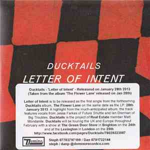 Ducktails - Letter Of Intent download flac mp3