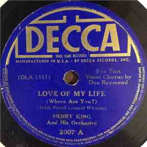 Henry King And His Orchestra - Love Of My Life / Rosa-Rosa download flac mp3