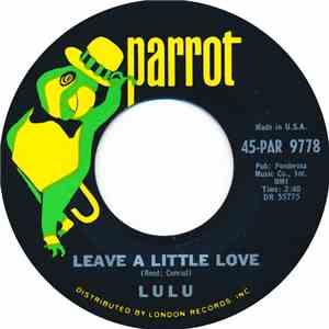 Lulu - Leave A Little Love / He Don't Want Your Love Anymore download flac mp3